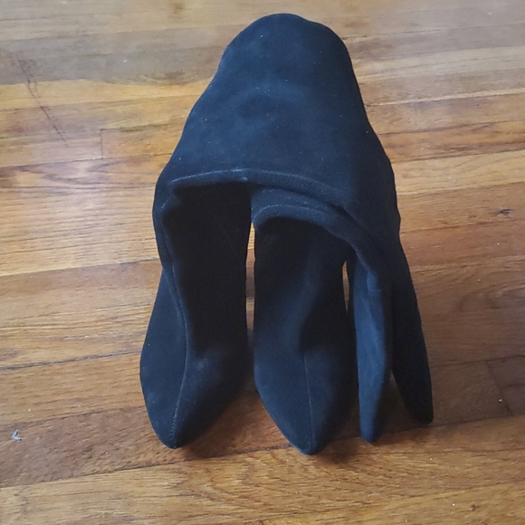 Calvin Klein Suede Convertible Knee High Boots - Picture 5 of 16